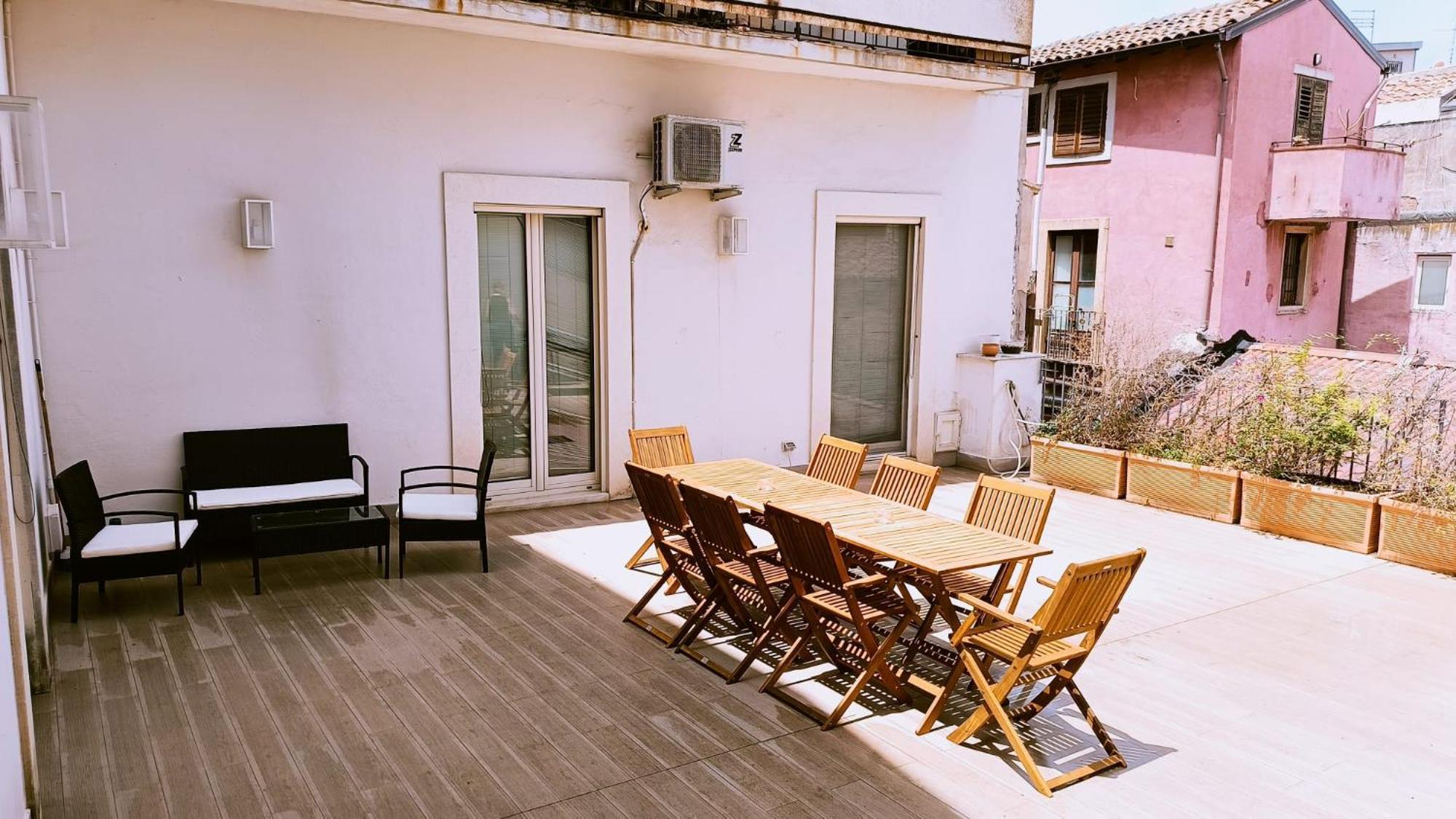 Suite Con Terrazza In Centro Storico Catánia Buitenkant foto